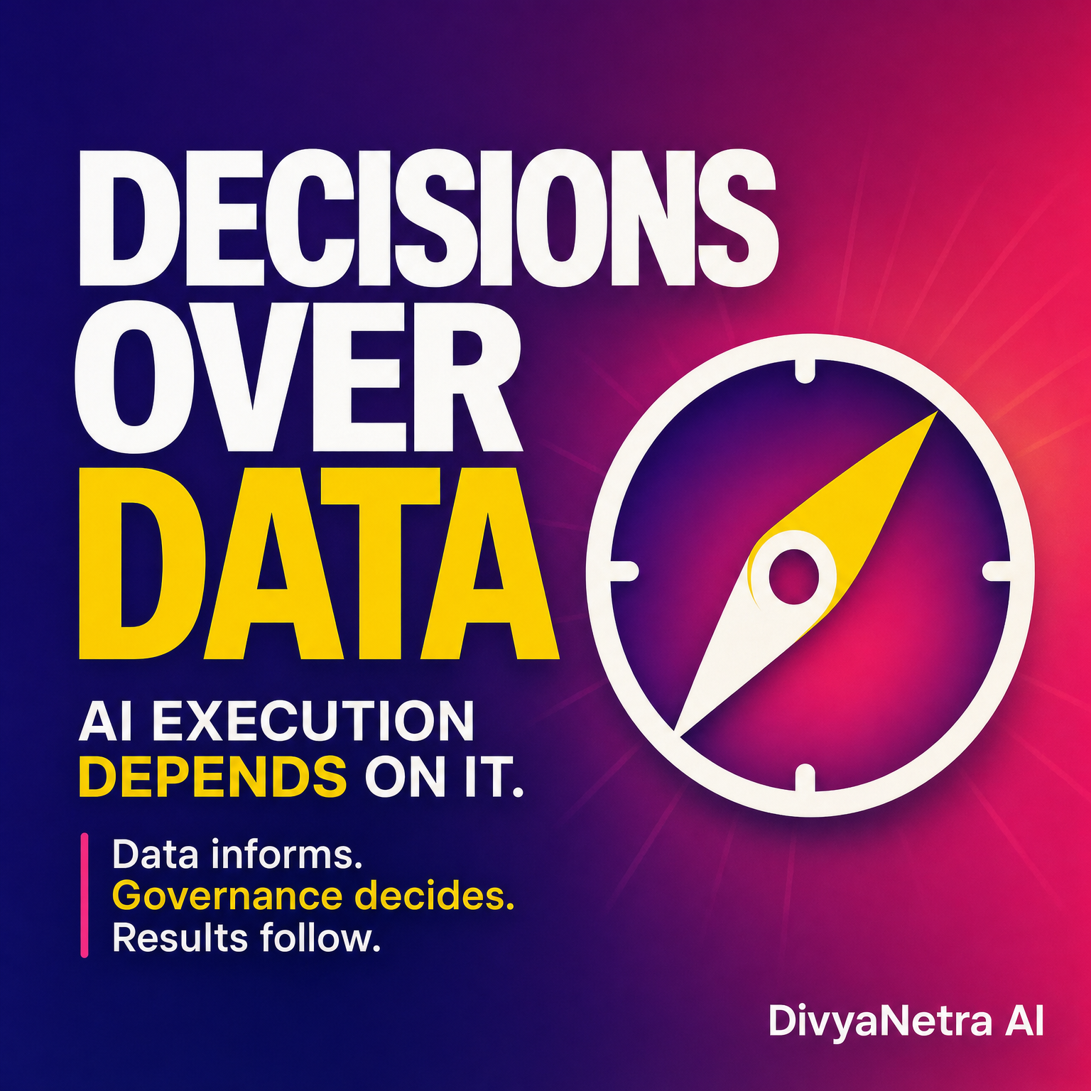 Data Governance vs Decision Governance in AI Execution